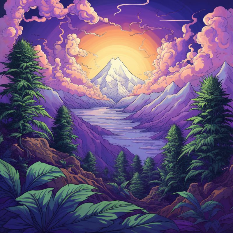Purple Mountain Majesty Strain